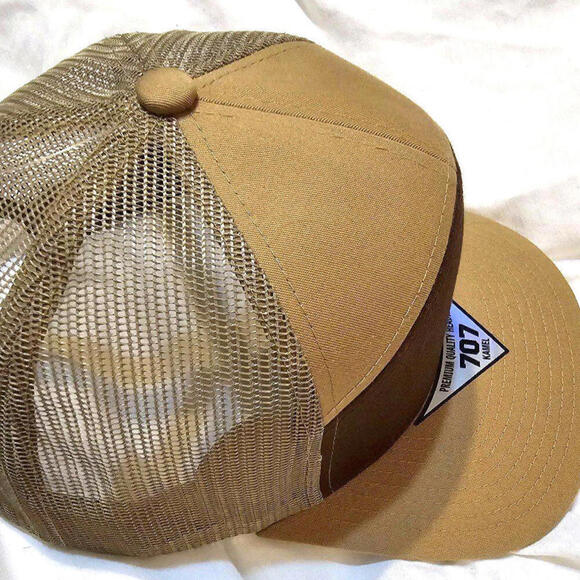 Kamel 707 (New) Mesh Adjustable Premium‎ Hat Brown - Picture 6 of 6
